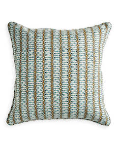 NEFERTITI TOBACCO LINEN CUSHION