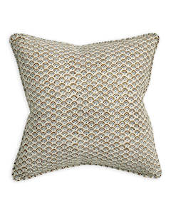 EDO TOBACCO LINEN CUSHION