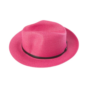 Travaux En Cours - Borsalino Hat | Fuchsia