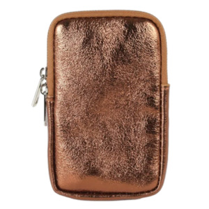 MAISON FANLI - Phone Pouch METALLIC BRONZE