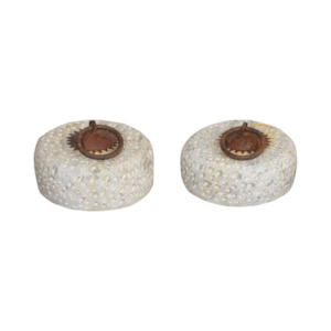 Doorstops: STONE DOOR STOP | WHITE