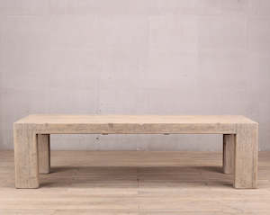 Pre Order 1: RECYCLED PINE DINING TABLE 2.74m