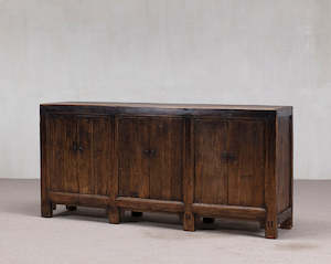 ANTIQUE CHINESE SIX DOOR SIDEBOARD