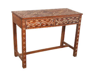 ORIGINAL INDIAN INLAY DESK