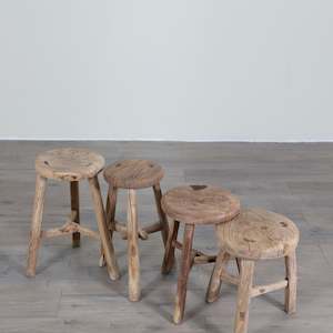 All: ELM STOOLS | ROUND