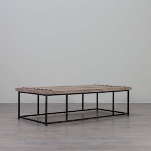 Pre Order 1: COFFEE TABLE w STEEL LEGS | 1.6M