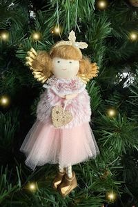 AS Xmas Francie Angel - Pink