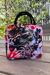 Cosmetic Insulated Travel Bag - Kitten Love