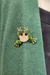 Frog Brooch