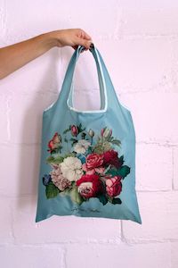 Carpet laying: AS Reusable Bag - Aqua J'Adore Roses