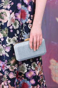 Carpet laying: Taylor Glam Clutch - Sky