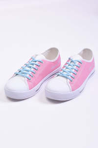 Candy Pink Canvas Shoe - SALE