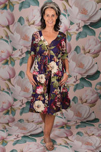 Corsica Molly Dress - Rose Garden