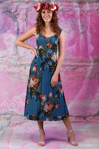 Madison Dress - Rosie Blue