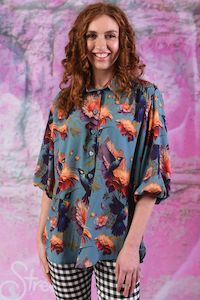 Amelia Shirt - Fantasy Birds | SALE