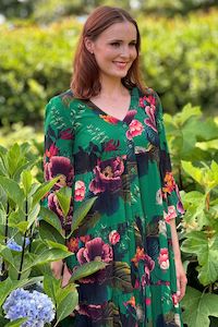 Corsica Meri Dress - Tropical Poppy | SALE