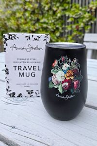 Insulated Travel Mug - J'adore Roses