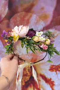 AS Floral Wreath Headband - Pastels