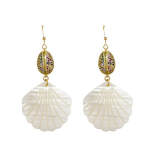 Colourful Shell Earrings