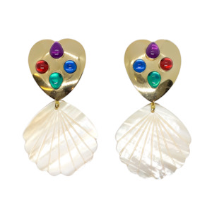 Colourful Love Earrings