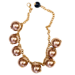 The Bold Edit: Pearl Love Choker