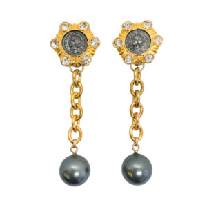 The Black And Gold Edit: Tanith Earrings