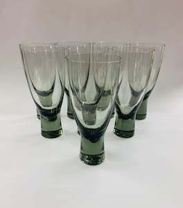 Set of 8 Holme Gaard Midcentury water glasses