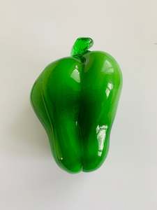 Vintage glass capsicum