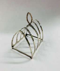 Sterling silver toast rack