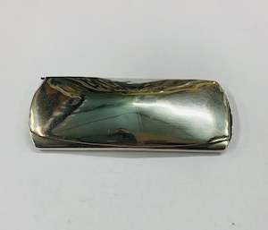 Sterling silver antique glasses case