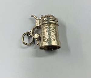 Silver Stein mug charm