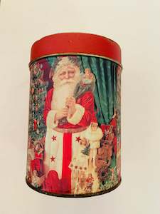 Santa Christmas Tin