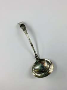 Antique: Silver plated kings pattern ladle