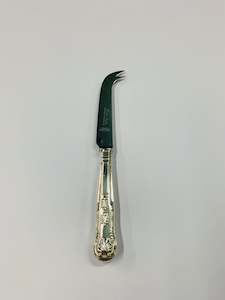 Antique: Silver plated kings pattern cheese knife