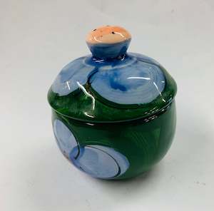 Christine Harris lidded sugar bowl