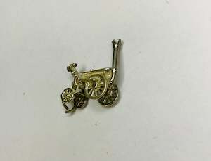 Sterling Silver Steam Engine Charm