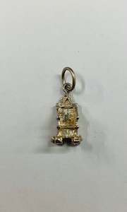 Antique: Silver Throne Charm