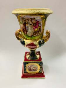 19th century Royal Vienna porcelain urn