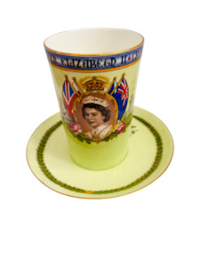 Antique: Aynsley, Queen Elizabeth, Becker and Saucer