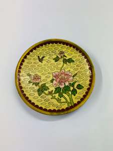 Antique: Antique Cloisonné dish