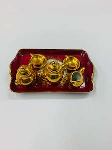 Antique: Limoges miniature tea set