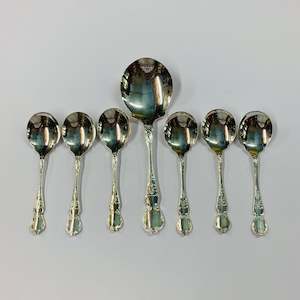 Set 7 Rodd Camille dessert spoon set