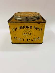 Richmond Best Cut Plug tobacco tin