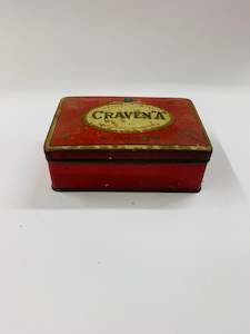 Craven A tobacco tin