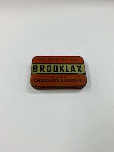 Brooklax Chocolate Laxative tin