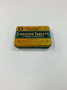 Rawleighs Laxative tablets tin