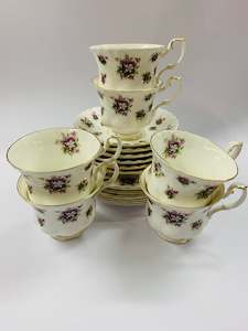 Royal Albert Sweet Violets tea set