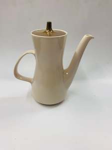 Antique: Poole Pottery Twin tone coffee pot