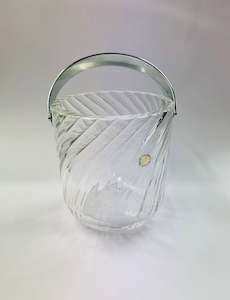 Antique: Vintage Darlington Crystal Ice Bucket