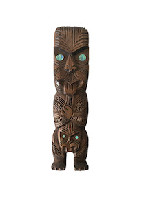 Antique: Maori Wooden Carving